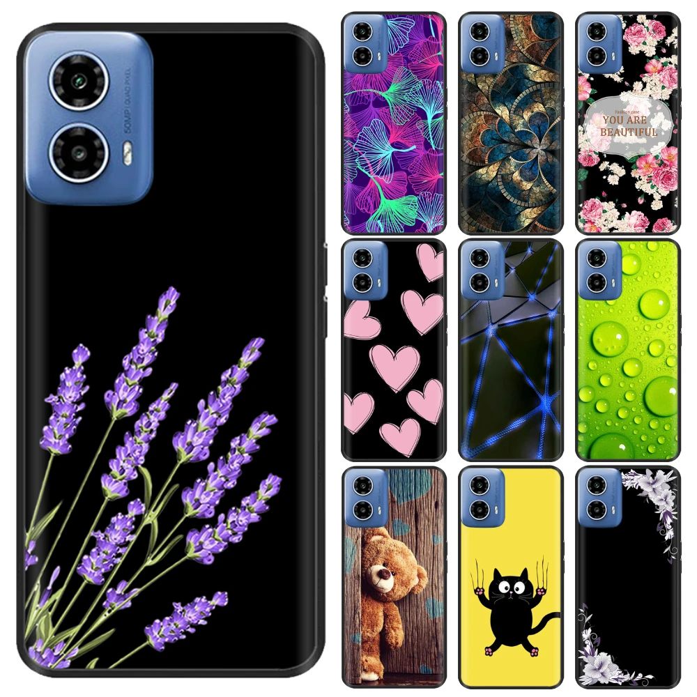 For Motorola Moto G34 Case Cover Soft Silicone Back Coque For Moto G34 5G Cases MOTOG34 G 34 2024 Back Cover Fundas Shockproof