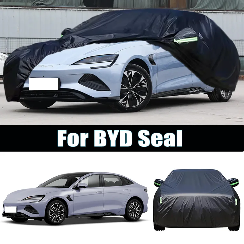 

Car Cover for BYD Seal - Outdoor Full Body Protection, Waterproof Dustproof Heat-Resistant, All-Season Use Exterior