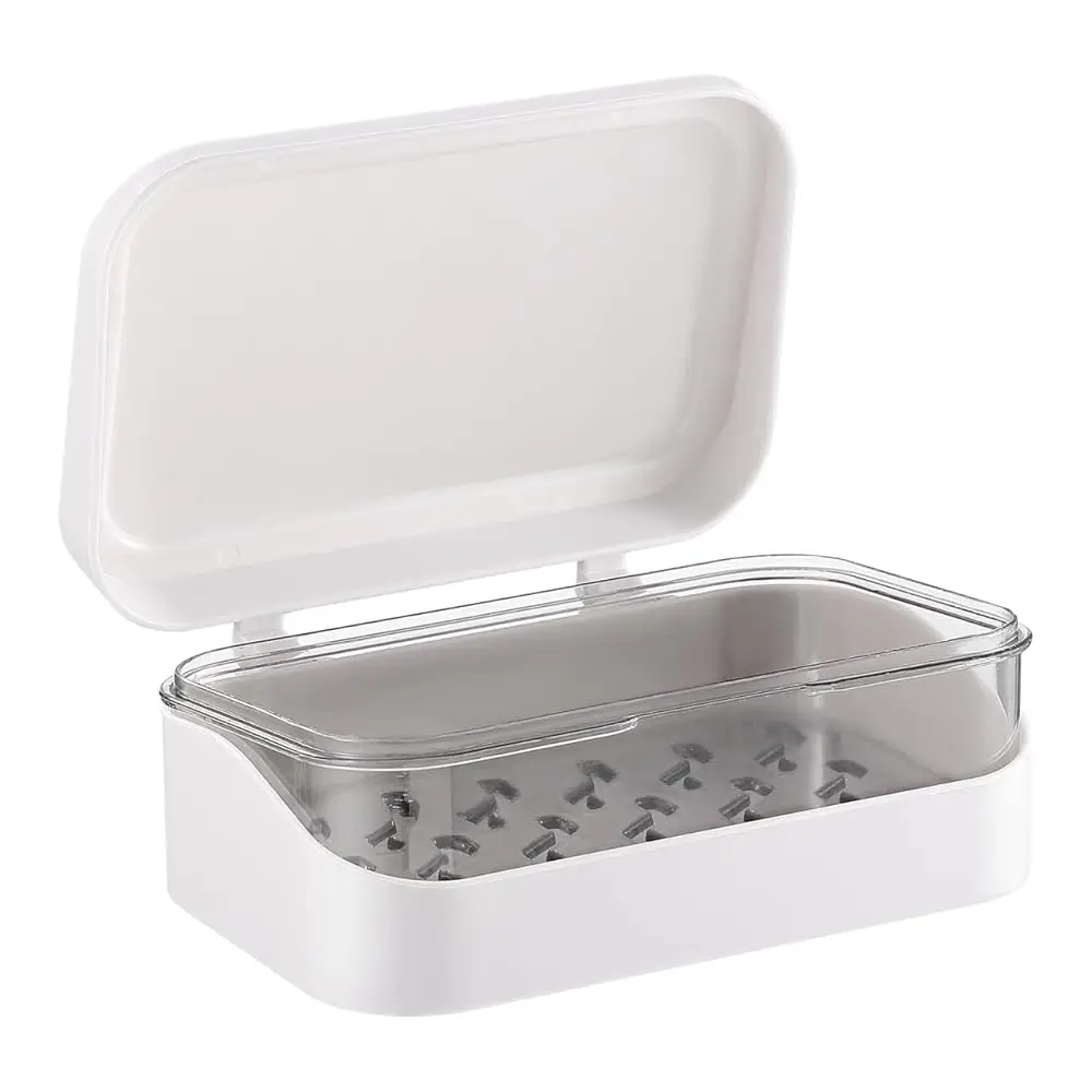 

Travel Soap Dish with Lid,Draining Soap Holder,Bar Soap Container,Shampoo Bar Holder,Portable Soap Case for Bathroom,Traveli