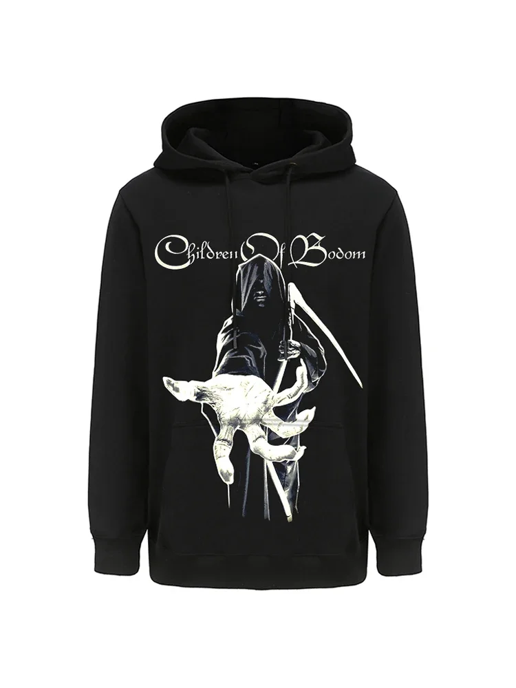 Children Of Bodom Hoody Tops Retro Street Style Men/Women Hoodies Casual Hoody Hipster Loose Hoodies Hip Hop Fleece Streetwear