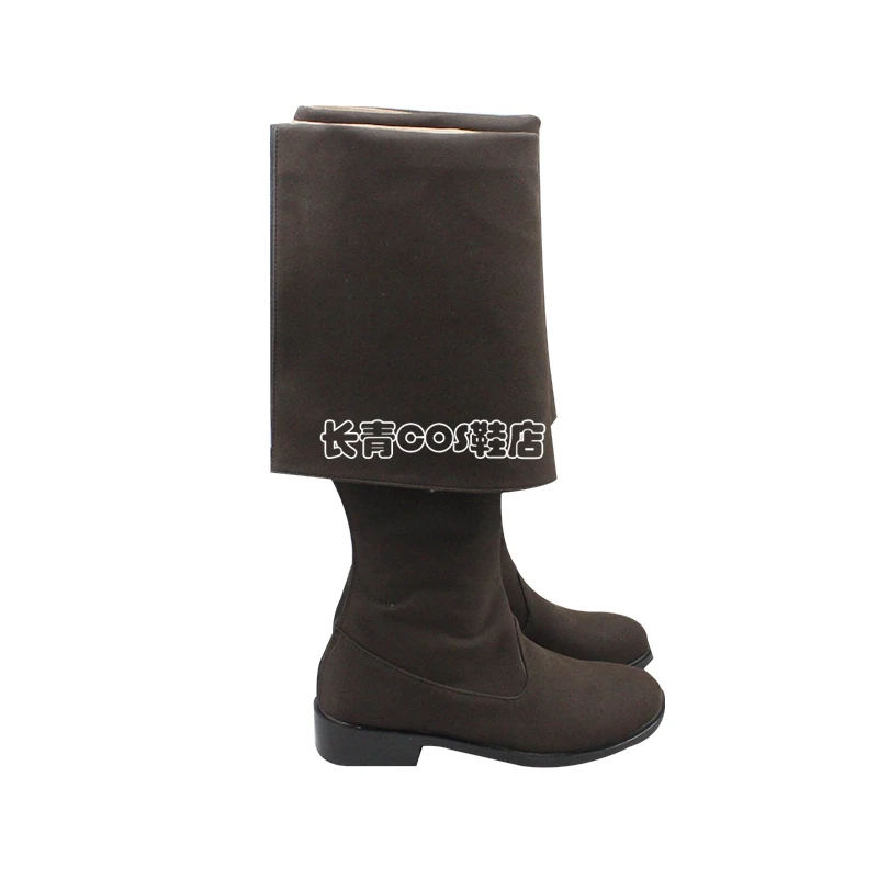 Movie Pirates Jack Sparrow Cosplay Shoes Boots Captain Jack Jacket Halloween Carnival Shoes