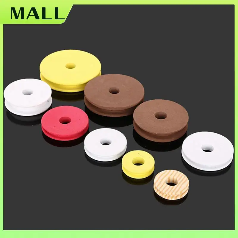 MALL 100PCS Round Spools Foam Big Spool Fishing Reel Spool Fishing Spools Fishing Tackle Random Color Foam