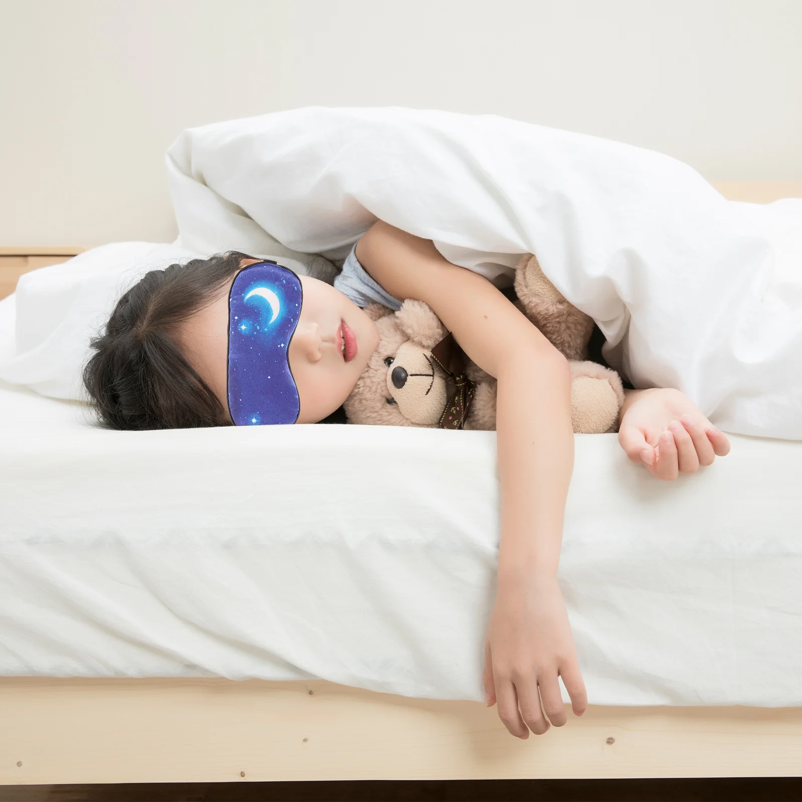 

Silk Sleeping Eye Mask Lightweight Adjustable Cooling Heat Therapy Compression Blindfold Sleep Mask Sleeping Blindfold