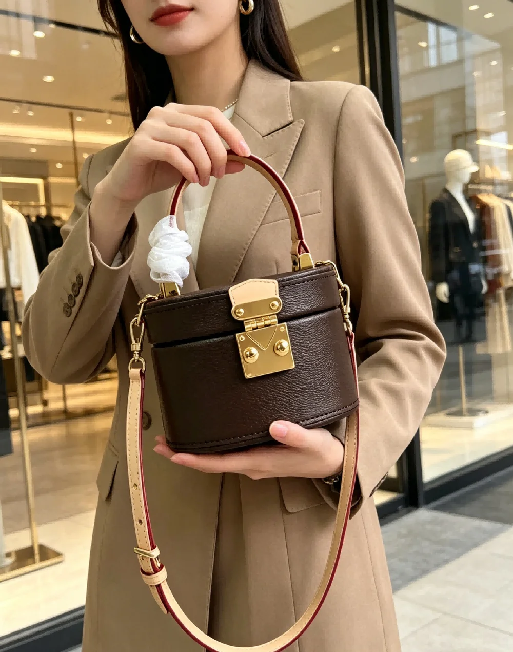 Women's Bags Spring Fashion Versatile Portable Bucket Bags Korean New Women's Fashion Large-capacity Messenger Bags