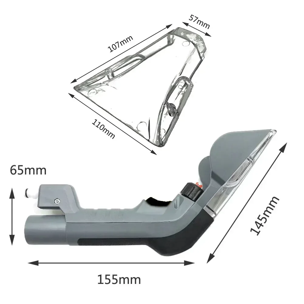 Fishtail Cover Nozzle Replacement Upholstery Hand Tool For Karcher 100 200 300 For Puzzi 8/1 9/1 10/1 41300630