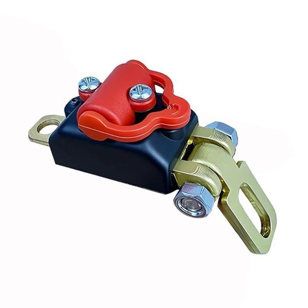 100A 1For 2V Motorcycle Battery Cut Off Switch Pure Copper Terminals for Safe Maintenance on For 2 Wheel Vehicles
