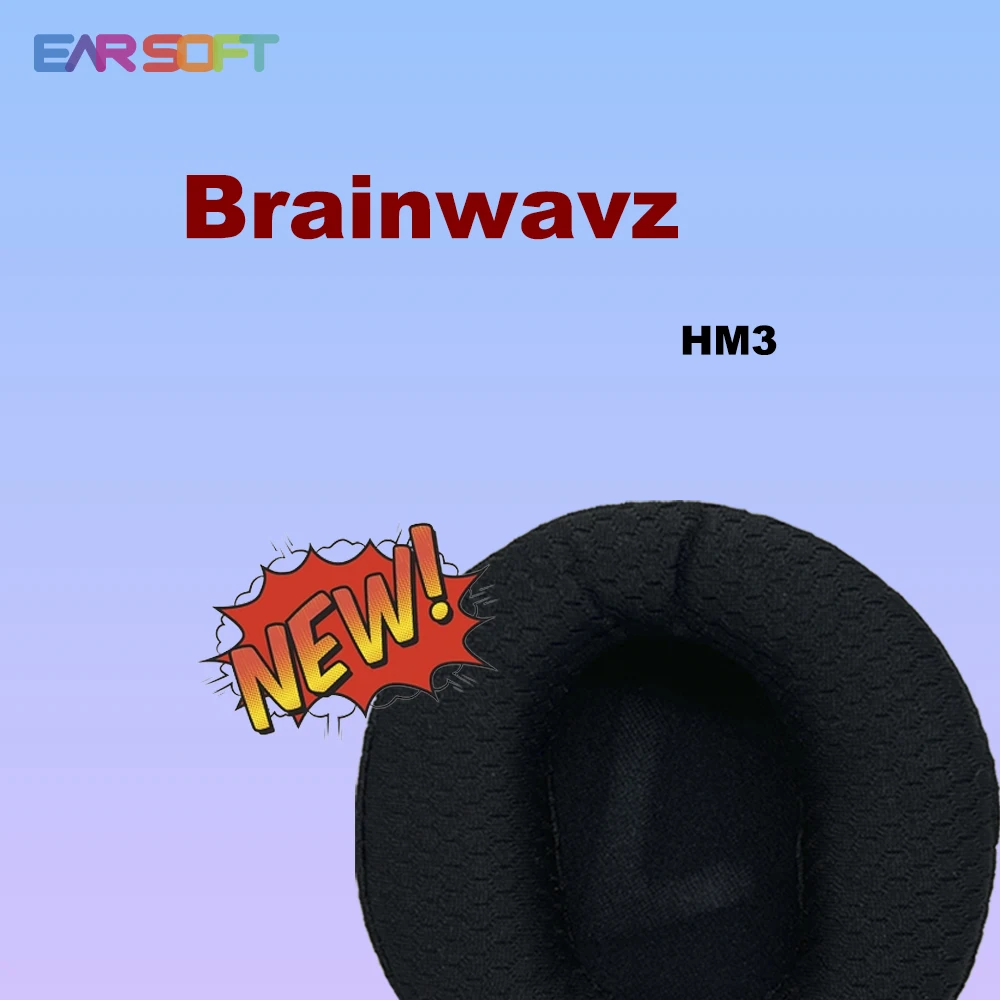 

Earsoft Replacement Ear Pads Cushions for Brainwavz HM3 Headphones Earphones Earmuff Case Sleeve Accessories
