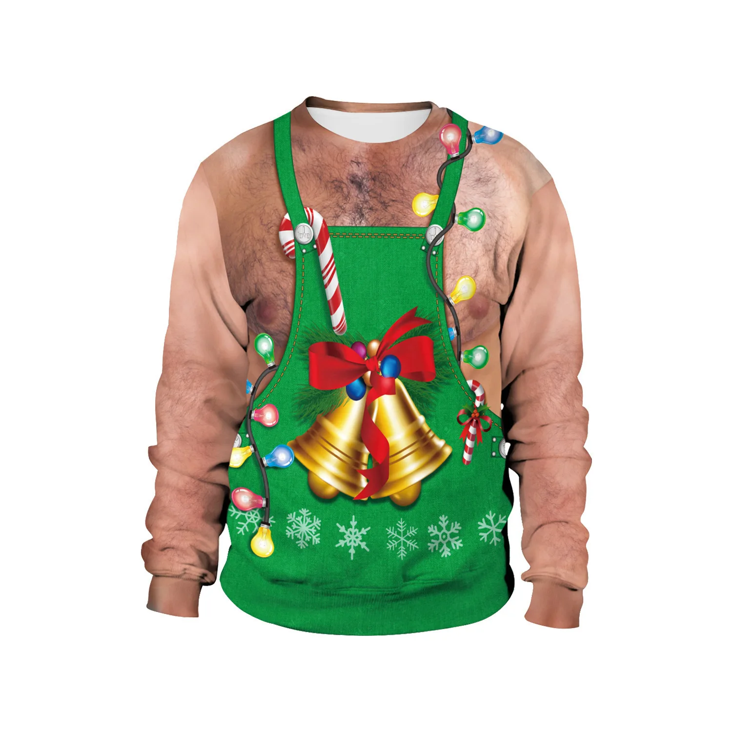 Hot Sale New Ugly Christmas Sweater Men Clothing Funny Xmas Sweatshirt Crew Neck Long Sleeve Pullovers Women 3d Printed Hoodies