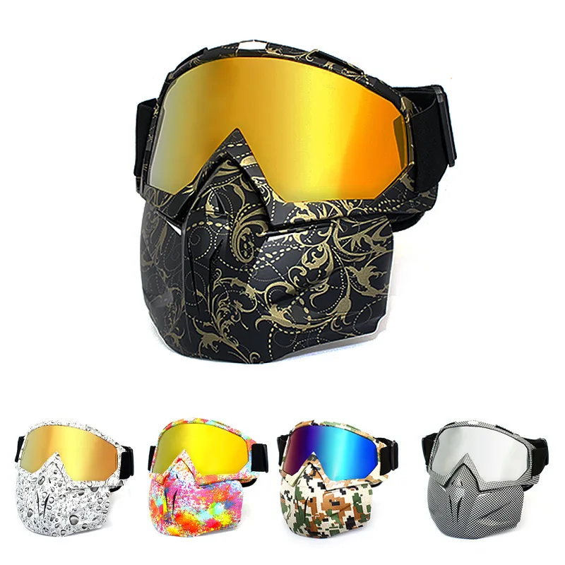 

2025 New Camo Paintball Mask, Water Transfer Printing Anti-Fog, Military Goggles for Airsoft Riding Shooting Protective Gear
