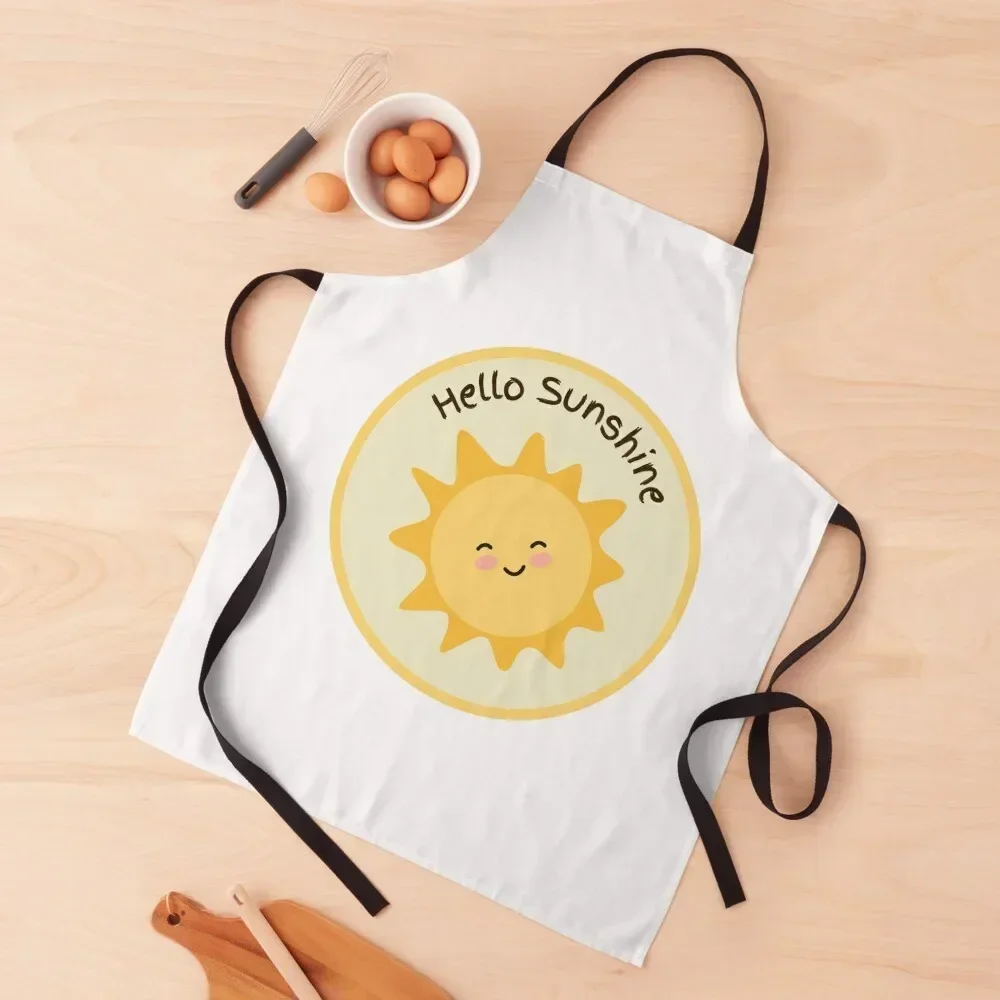 

Фартук Hello Sunshine профессиональный парикмахерский для приготовления пищи в Корейском стиле с карманами Фартук