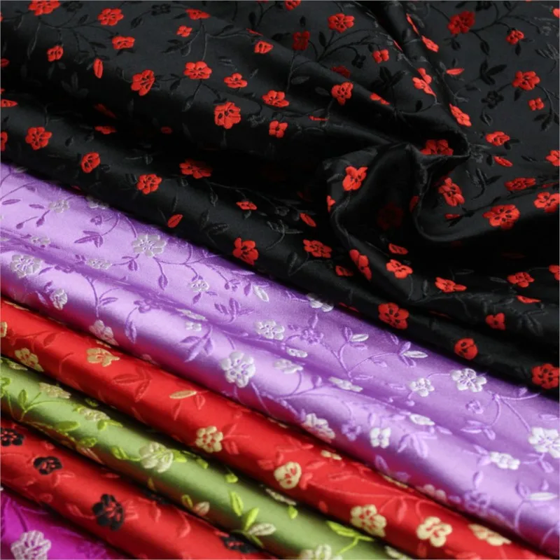 

Chinese-style cheongsam Hanfu woven fabric decorated with hand-woven jacquard brocade
