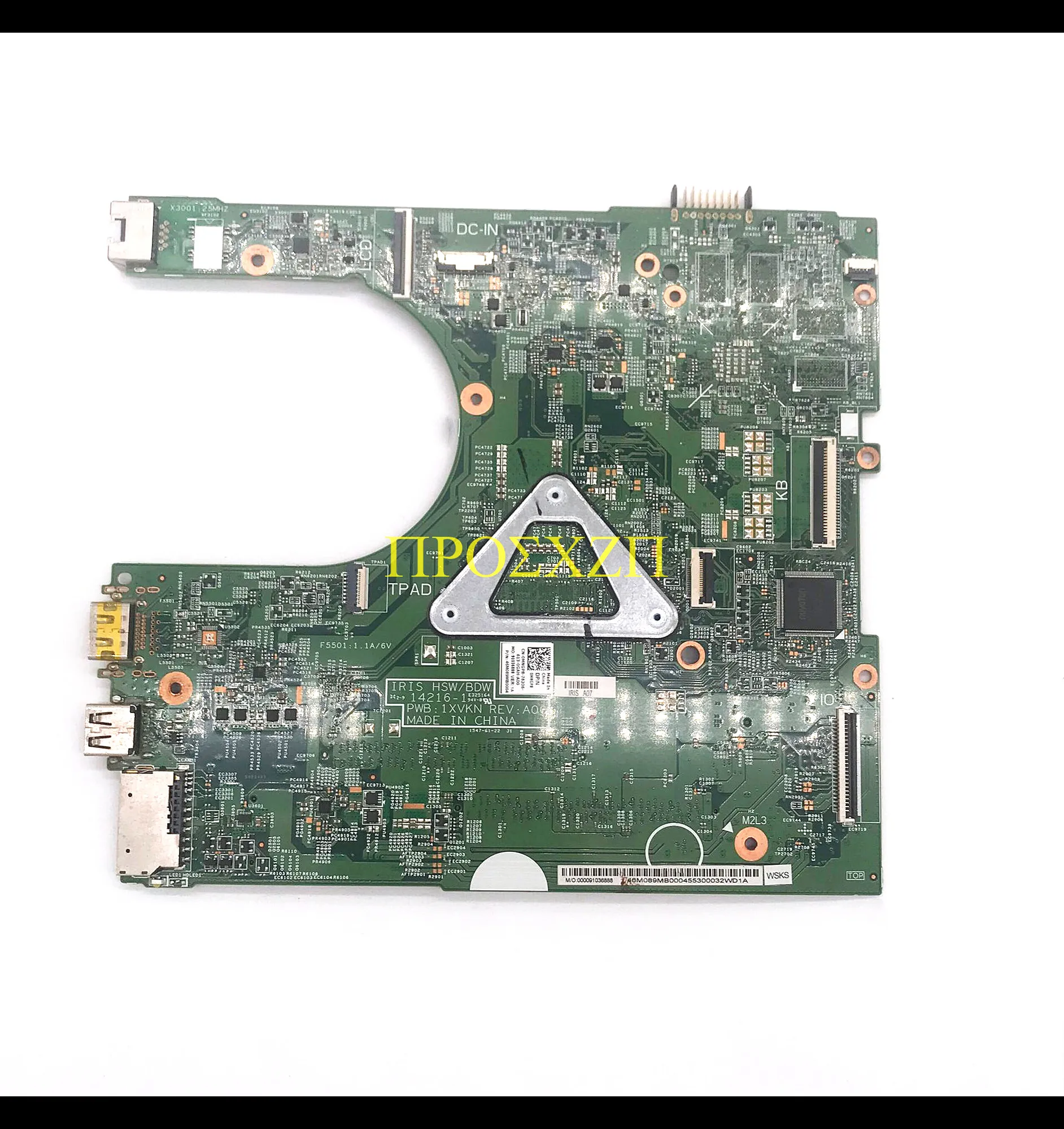 CN-0MNGP8 0MNGP8 MNGP8 High Quality Mainboard For DELL 15 3558 Laptop Motherboard 14216-1 With SR245 I3-5015U CPU 100% Tested OK