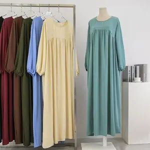 Casual Sleeve Sleeve Dress for Women, Plus Size, Loose Maxi Dresses, Long Women's Oversize Dresses, 120kg, Autumn 10 Main Sales Long Plus Size Dress - №2