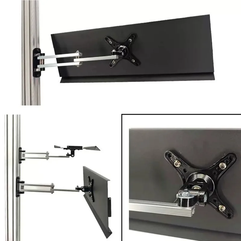 Aluminum Keyboard Mouse Tray Rotary Holder Keyboard Stand Bracket