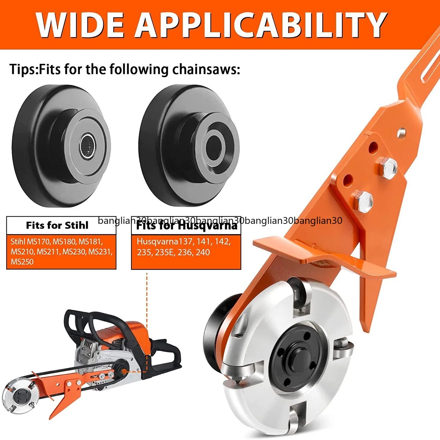 Portable engraving artifact Durable balance drive with chain saw belt slotter