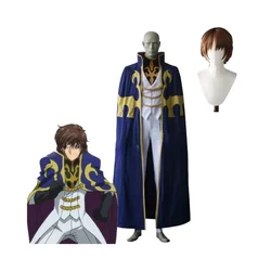 Anime Code Geass Suzaku Kururugi Cosplay Costume for Halloween Christmas Outfits Cos Clothes