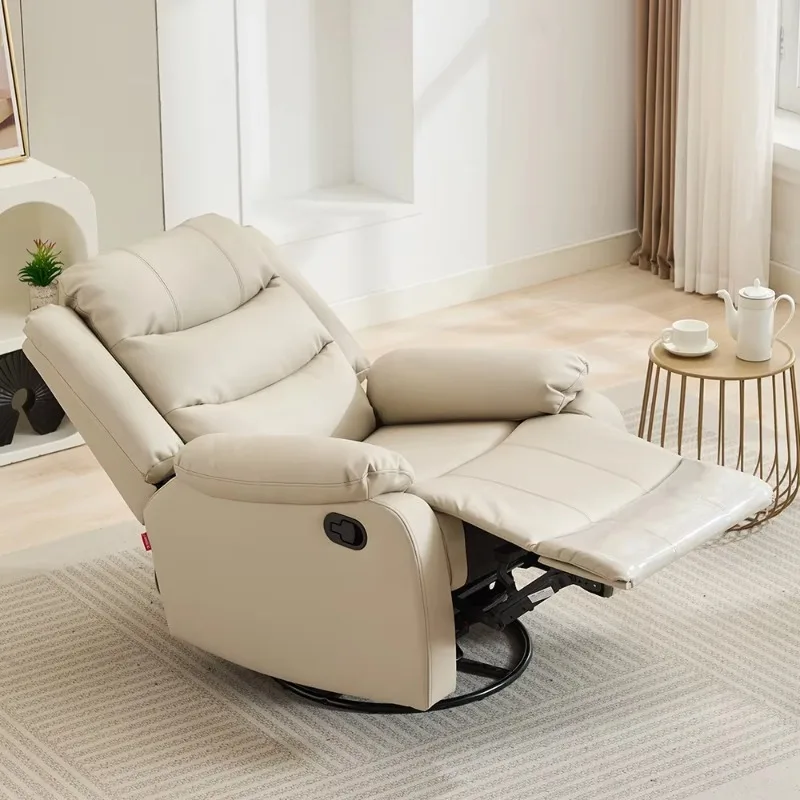 

Living room manual recliner sofa leather massage recliner