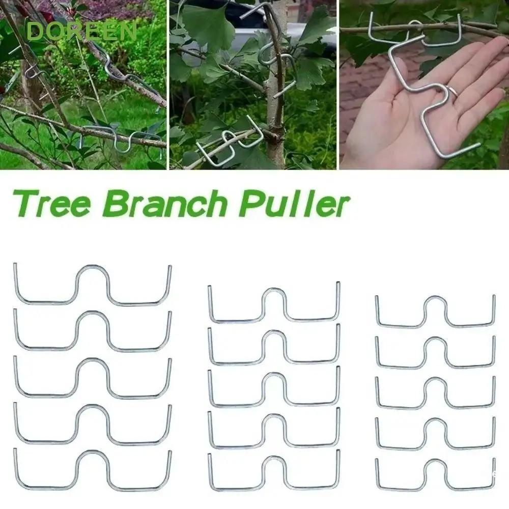 Fruit Tree Branch Puller, Branch Bends M-Shaped Shaping Device,Shape Fixator Heavy-Duty Branch Bending Tools Fruit Tree Training
