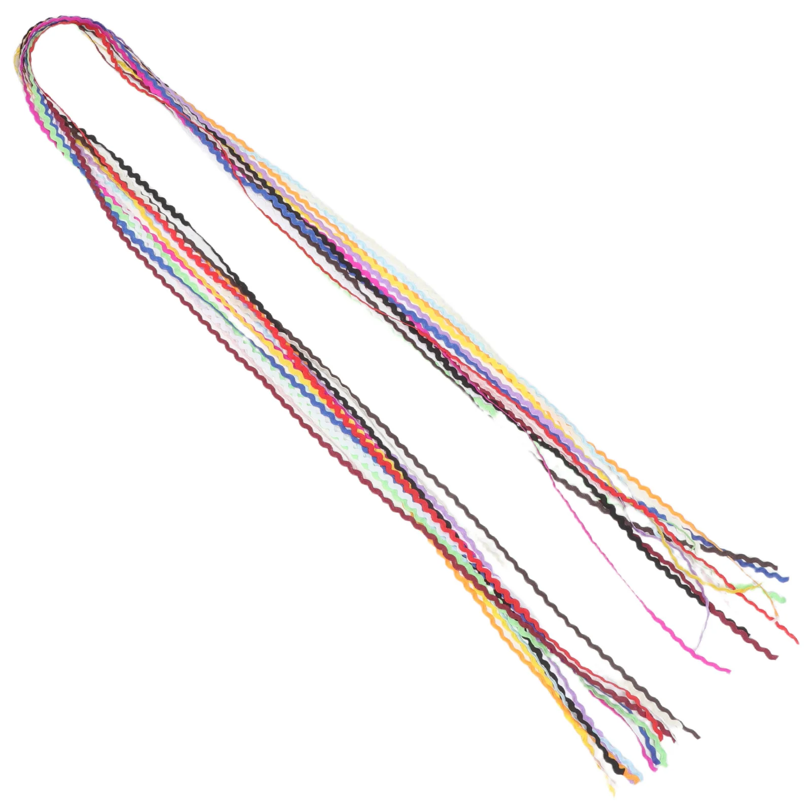 

14Pcs Nautical Wave Trim Ribbon Set 5mm Colorful Ribbons for Gift Wrapping Crafting Sewing DIY Projects Ribbon Set