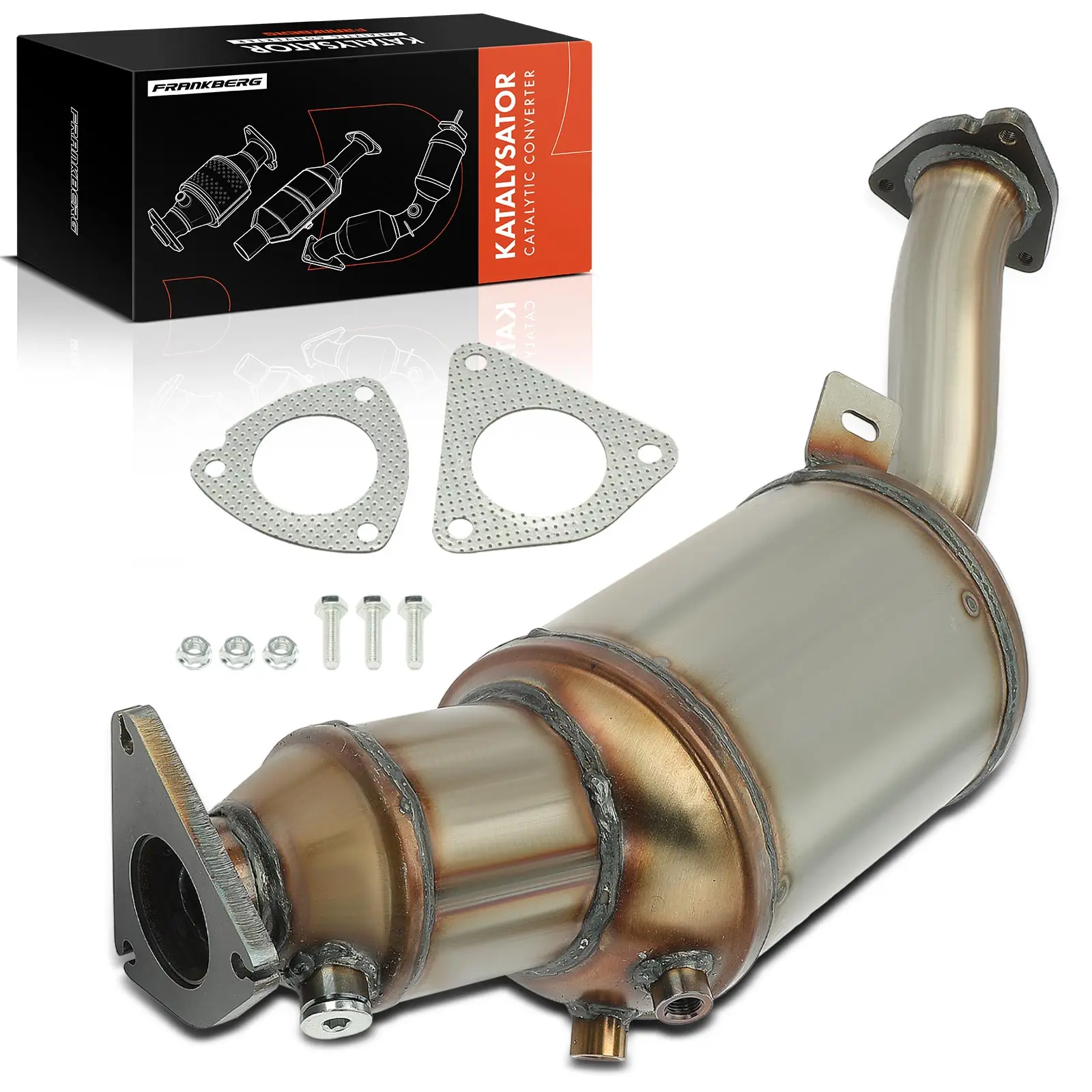 Frankberg 1x Partikelfilter voor Audi A4 Allroad/Avant 8K B8 A5 8T3 8F7 Q5 8RB 2.0L 8E0254800BX 8K0254750NX 4F0254750CX