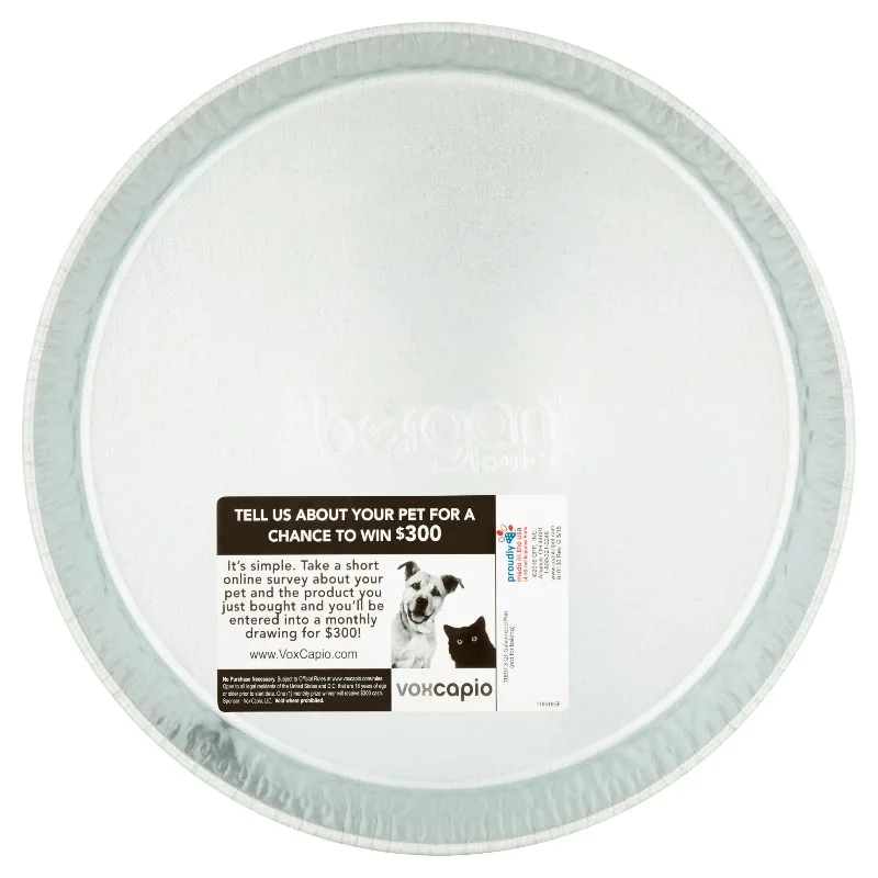 ถาดสุนัขชุบสังกะสีแบร์กัน