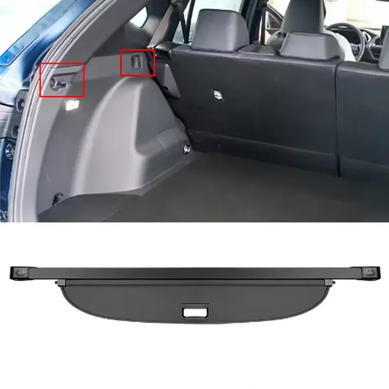 For Toyota Yaris Cross 2023+ Retractable Trunk Cover | Cargo Rack & Privacy Shield Auto Interior Accessory