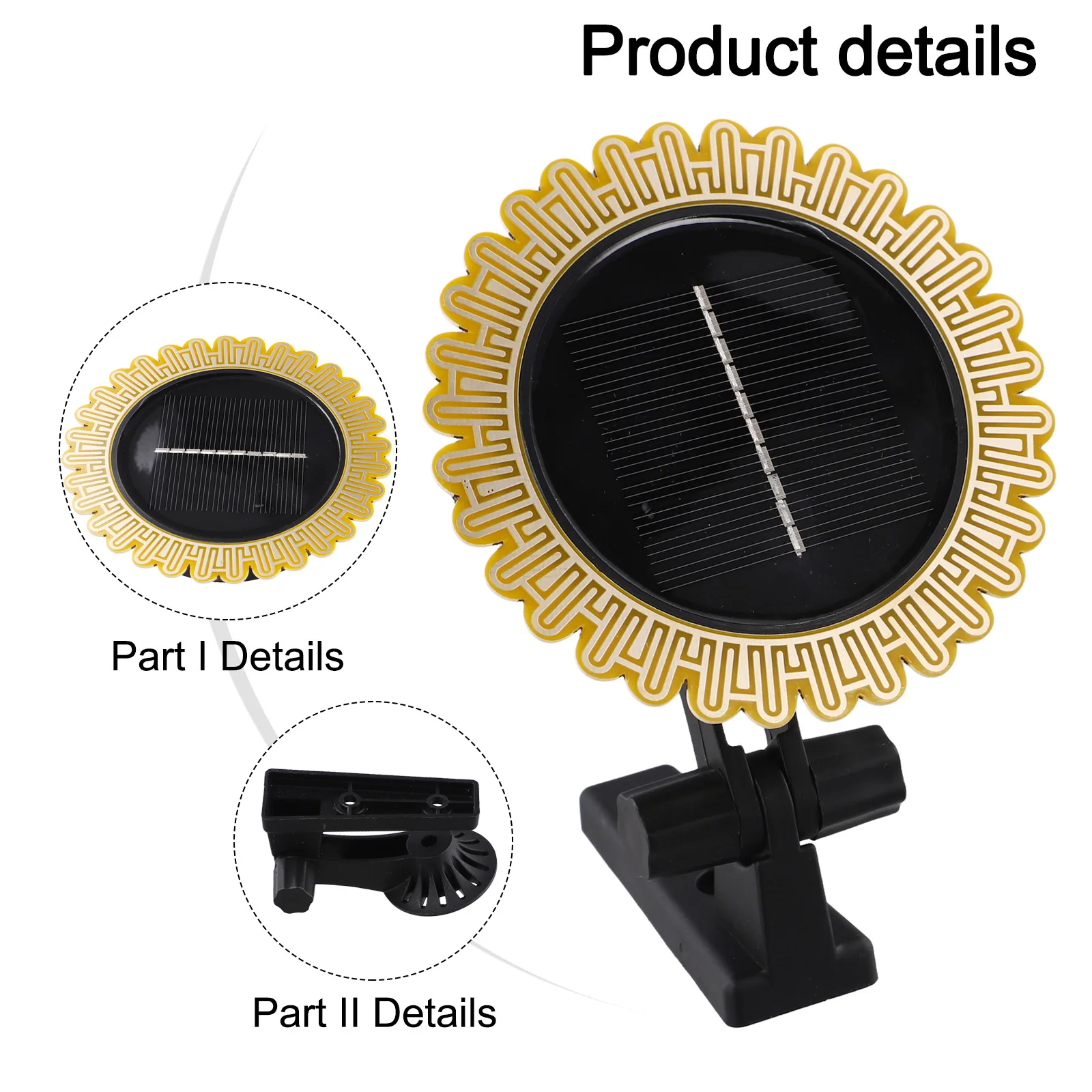 For Heavy Rain For Outdoor Conditions Rain Sensor Battery Powered Yellow Black Compact Size Seamless Integration