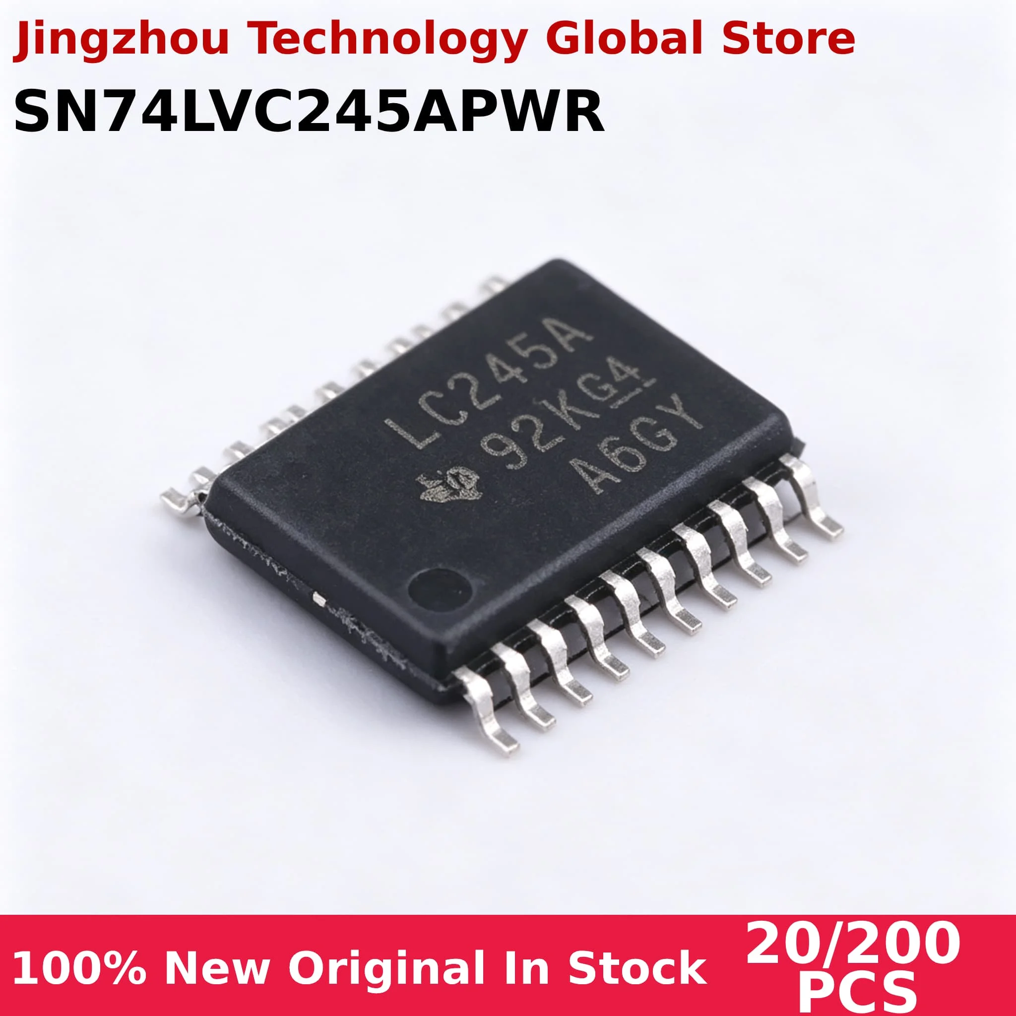 100% New 20/200PCS SN74LVC245APWR New Imported Patch TSSOP-20 Transceiver LC245A Chip Wholesale