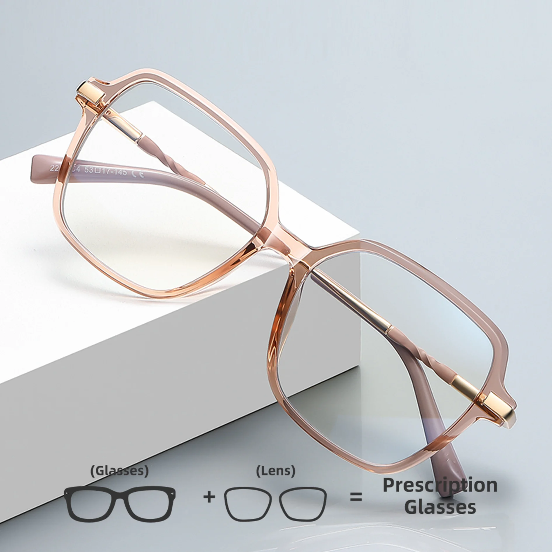 

Двойные легенды, женские модные антисиние фотохромные очки по рецепту, антибликовые оптические очки для близорукости, очки для чтения