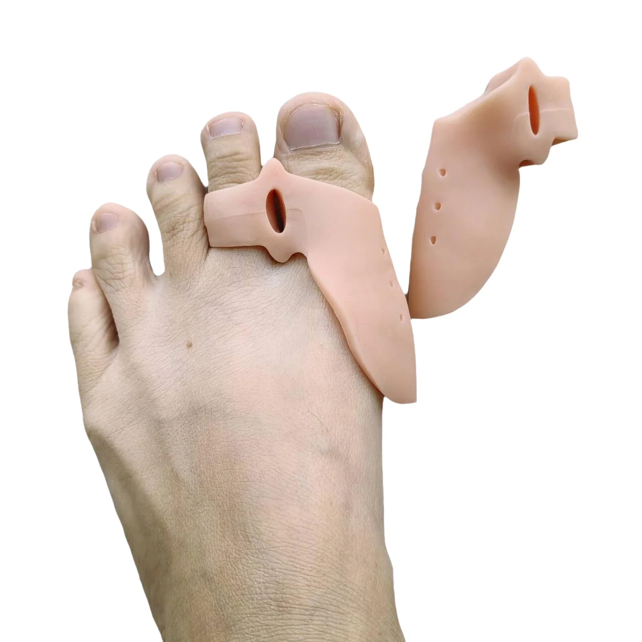 1/80Pairs Silicone Alignment Foot Pain Relief Hallux Valgus Splint Gel Toe Spacer Separators Pads Bunion Straightener Orthosis
