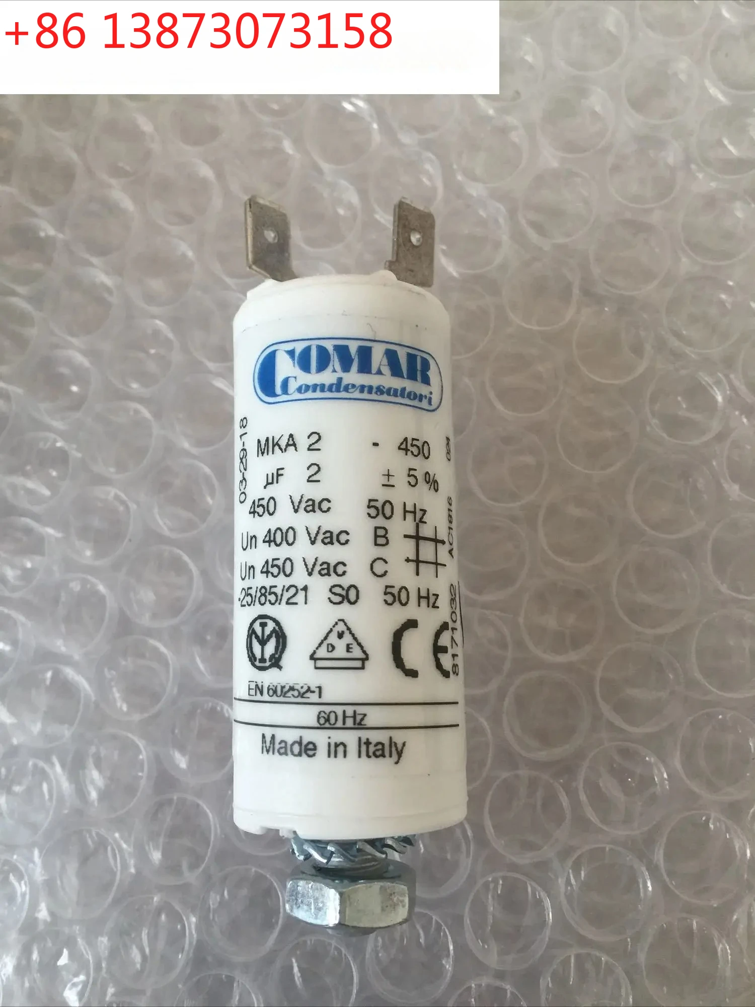 Capacitor 2Uf Comar… - image