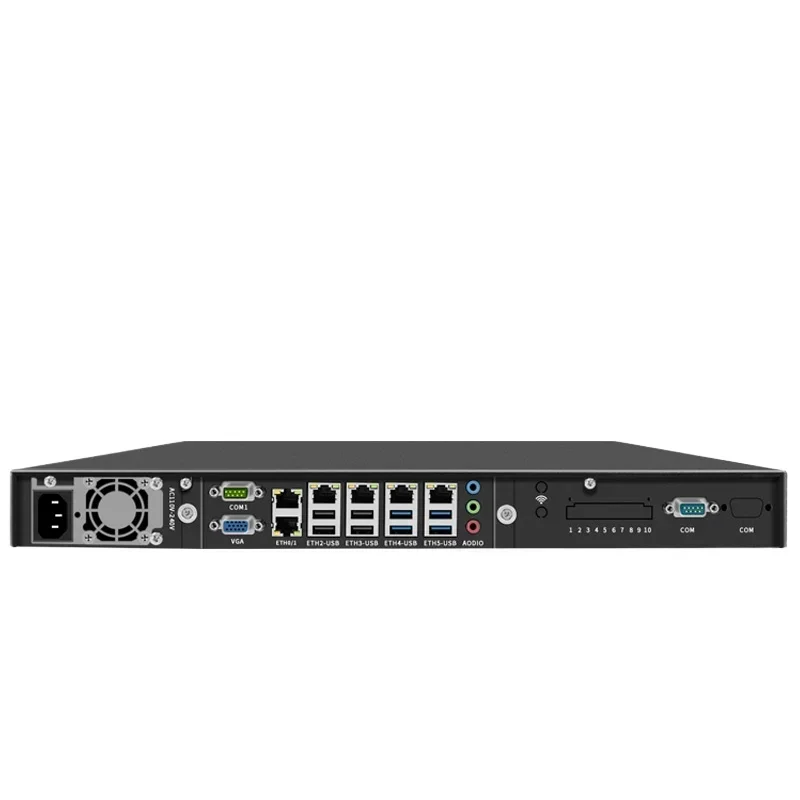 19-Inch standard rack-mounted industrial computer computer x99 server E5 Xeon soft routing 1U blade linux gateway 1U chassis