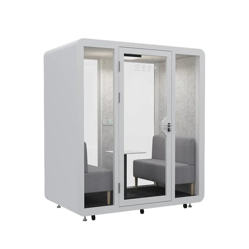 ห้องเก็บเสียง สำนักงานเคลื่อนที่ ห้องกันเสียง โกดังเงียบ ห้องเงียบ ลดเสียงรบกวน ตู้โทรศัพท์ ห้องพักในร่ม