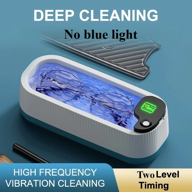 Multi Functional Portable Home Eyewear Cleaning Machine, High-frequency Vibration Eyewear Jewelry Cleaning Machine