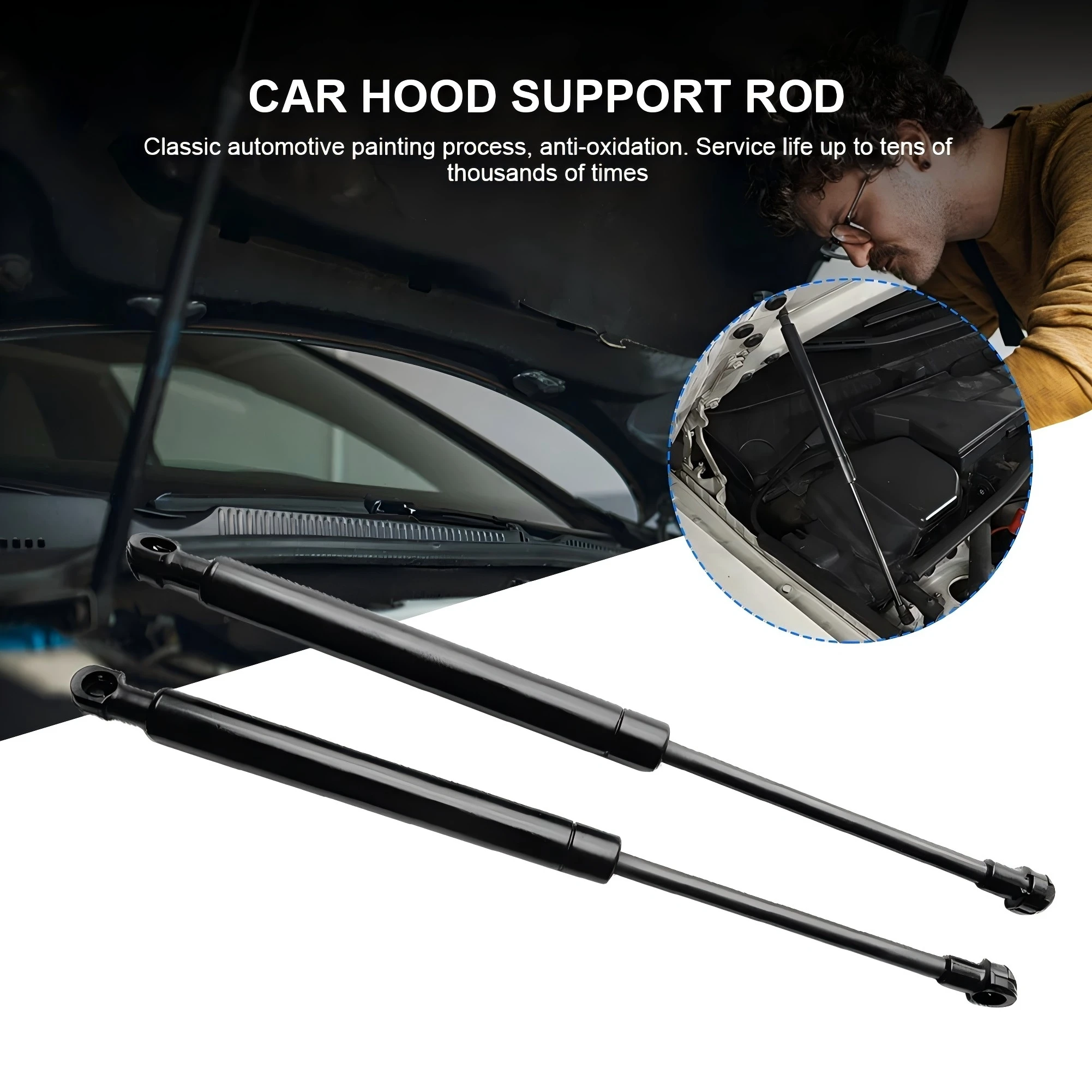 

For BMW 3 Series 5 Series For E90 E91 E92 E93 M3 2006-2013 Car Hood Support Hydraulic Rod Tailgate Trunk Gas Spring Support Rod