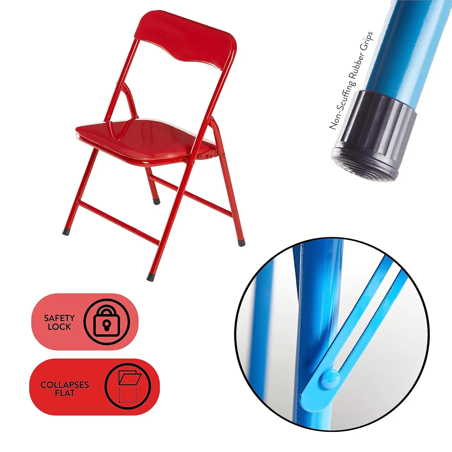 طقم طاولة وكرسي مكون من 3 قطع، ابتدائي، 3 قطع