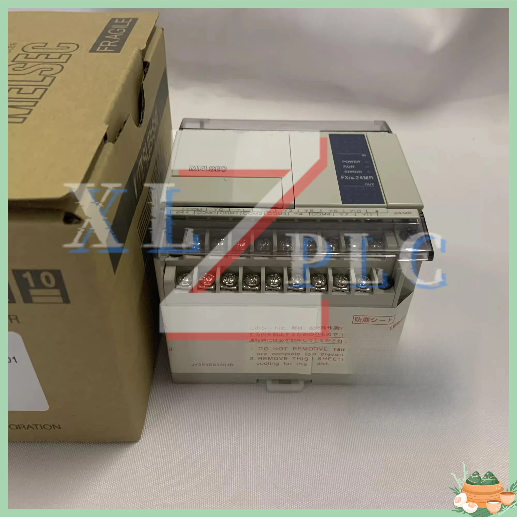 New original PLC controller FX1N-14MR/24MR/40MR/MT/60MR/MT-001 Genuine guarantee