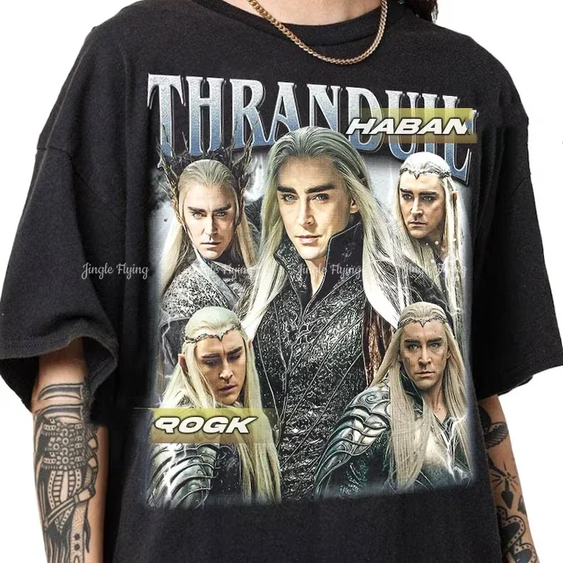 Thranduil Vintage T-Shirt: The Ultimate Unisex Statement Piece for Fantasy Fans and Streetwear Enthusiasts