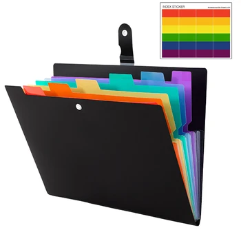 A4 Orgelmap Documenttas Meerlaagse Geclassificeerde Opslagmap Kleurindex Studentenkantoortas Kan 300-500 Vellen Bevatten