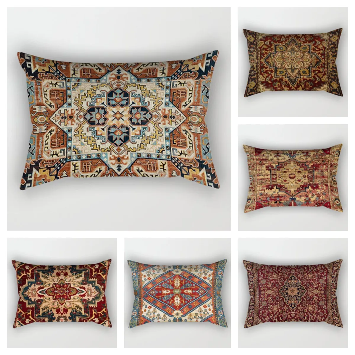 Moroccan Ethnic Pillowcase Home Decoration Living Room Sofa Decoration Cushion Cover 30*50 Bohemian Pillowcase Decoration 40*60