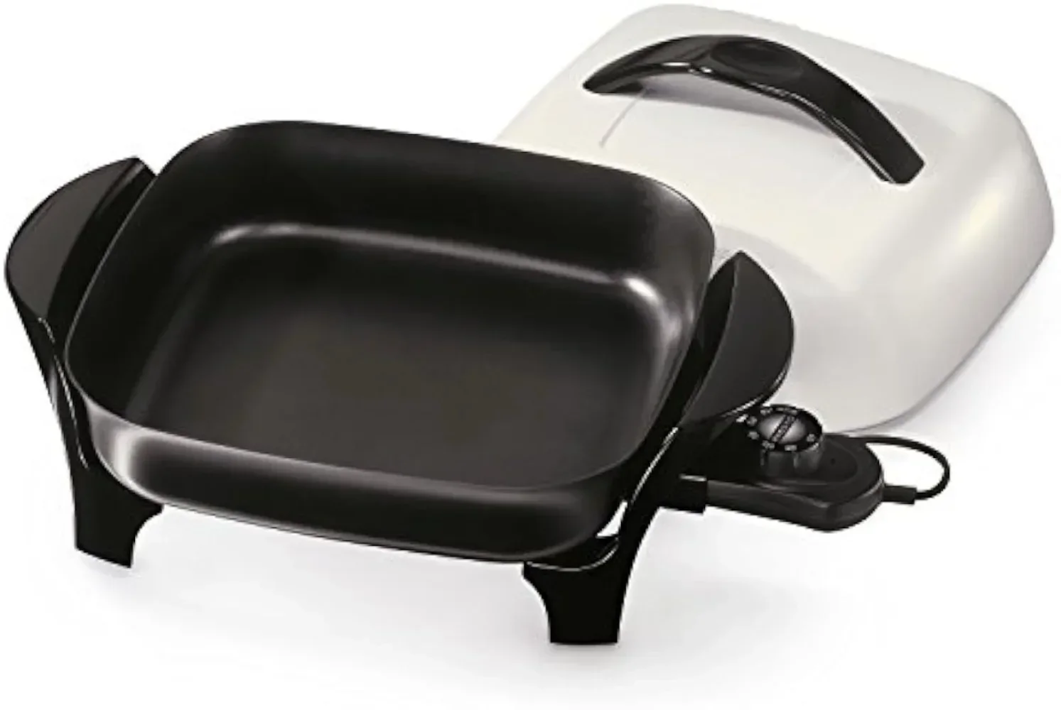 Gorąca sprzedażPresto 06620 11-calowa patelnia elektryczna, czarno-biała