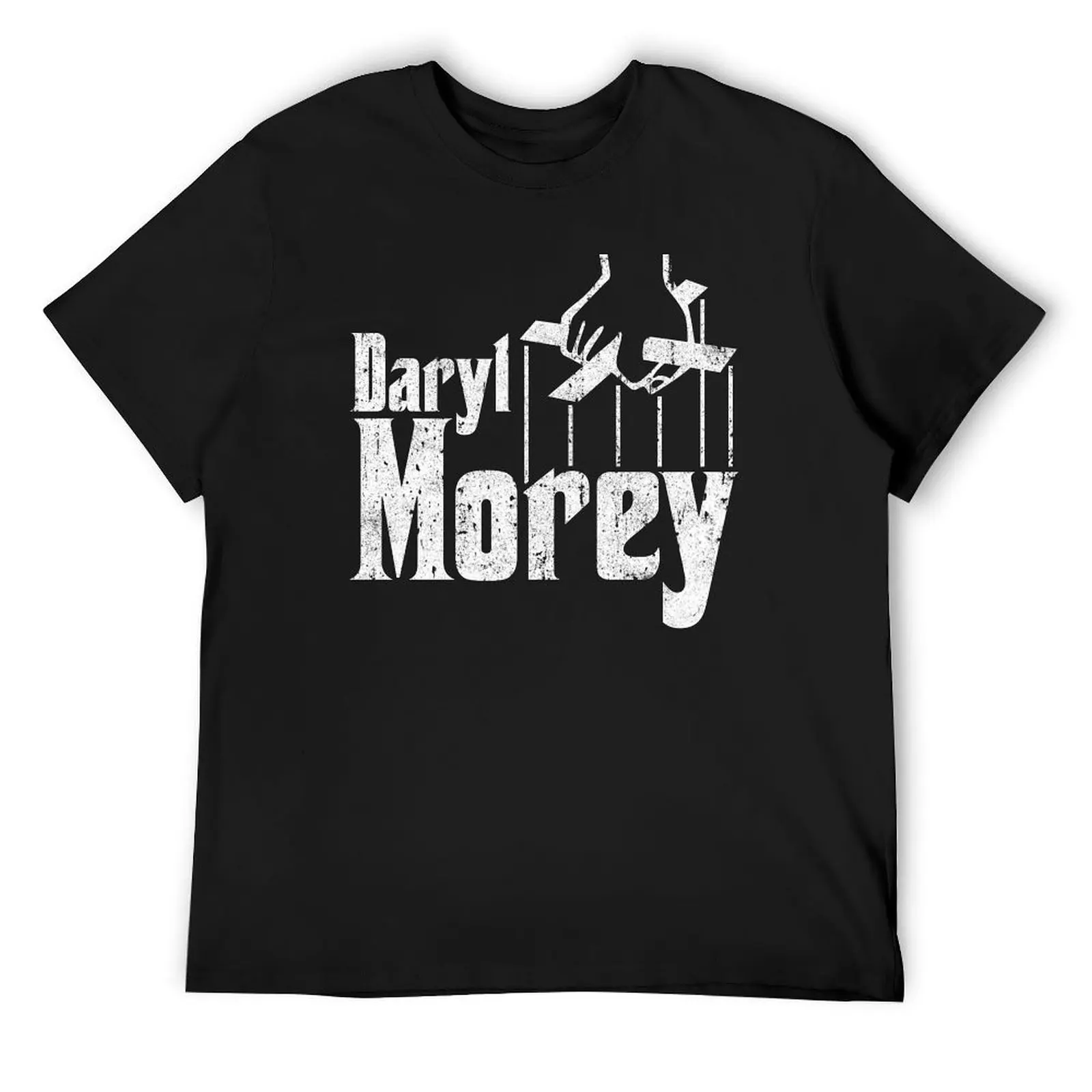 Daryl Morey T-Shirt anime summer clothes boys animal print customs design your own mens shirts graphic tee