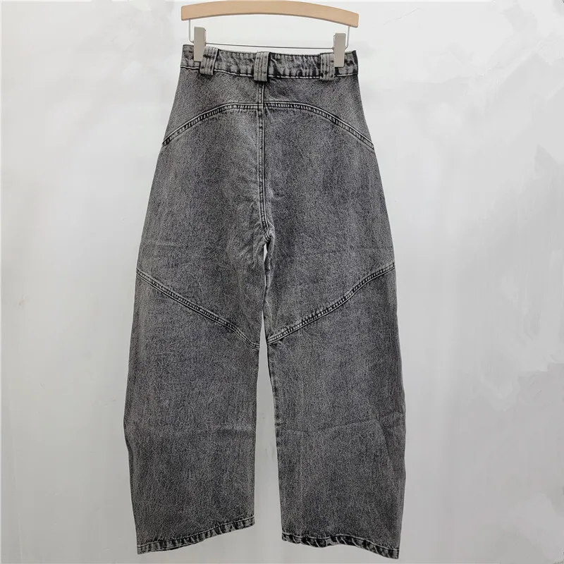 [ZOCI] [zoci] New Heavy Industry Splicing Design Girl Style Cutting Deconstruction Stree Laundry