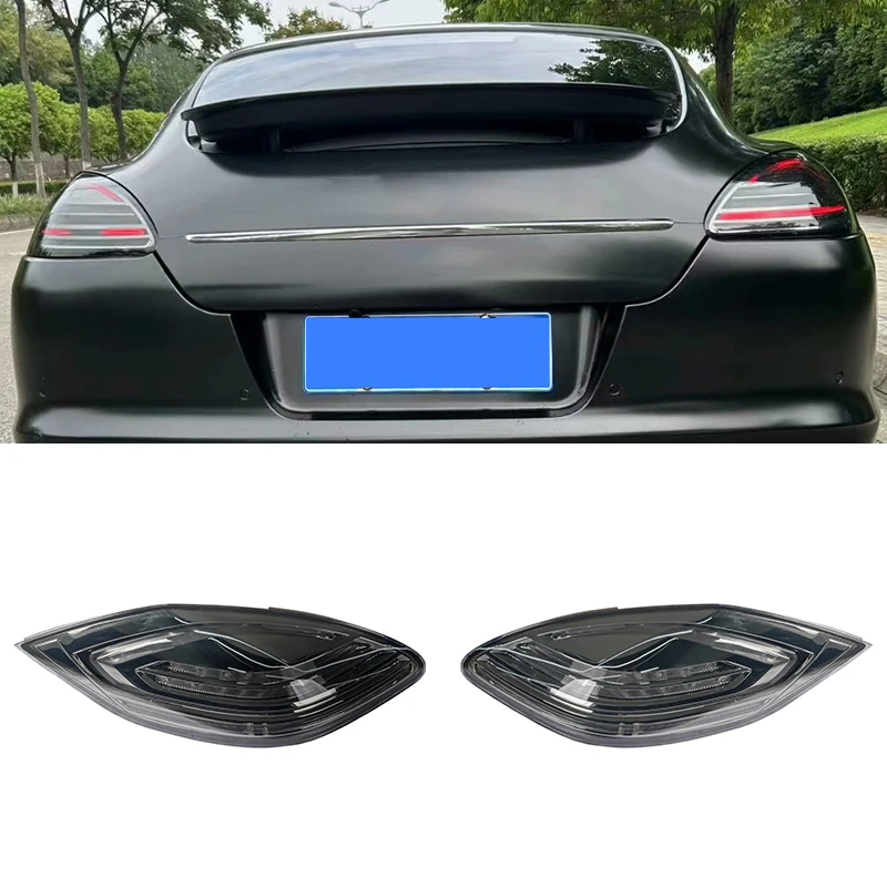 Car 970.1 Old and New 970.2 Blackened Taillights with Running Water for Porsche 970.1 2010-2013