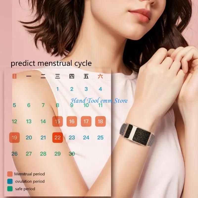 H37F TK35pro Screenless Daily Wear Wristband with Charging, Activity Review, and Quiet Call Message Alerts for Routine Use