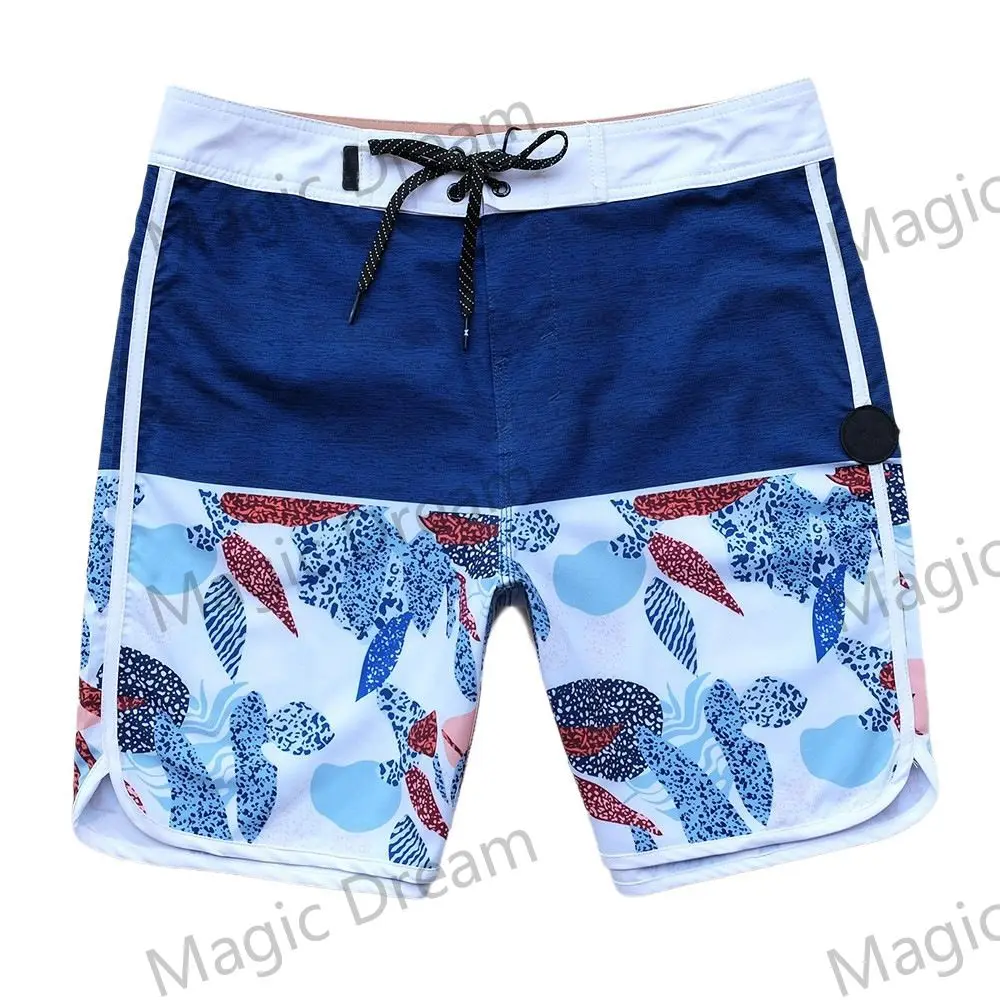 2024 Jun Summer New Waterproof Beach Shorts Men Phantom Bermuda Board Shorts Swim Quick Dry Casual Diving Surfwear Plus Swimwear