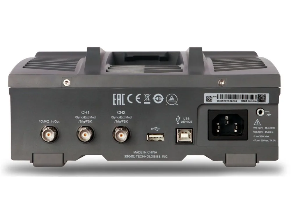 DG822 Arbitrary Waveform Generator 25MHz 2 Channel 125Msa/s Sampling Rate Support Multiple Signal Outputs