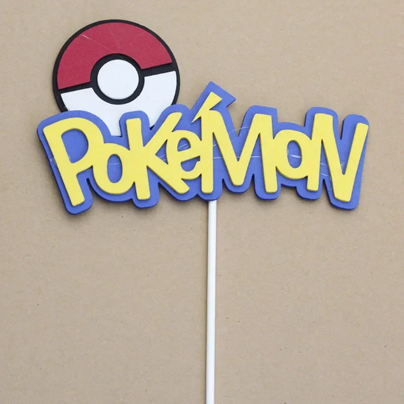 Pikachu Kaars Taart Anime Figuur Pikachu Nummer 0-9 Verjaardagstaart Kaars Kids Baby Douche Taart Topper Decoratie Benodigdheden - afbeelding 1