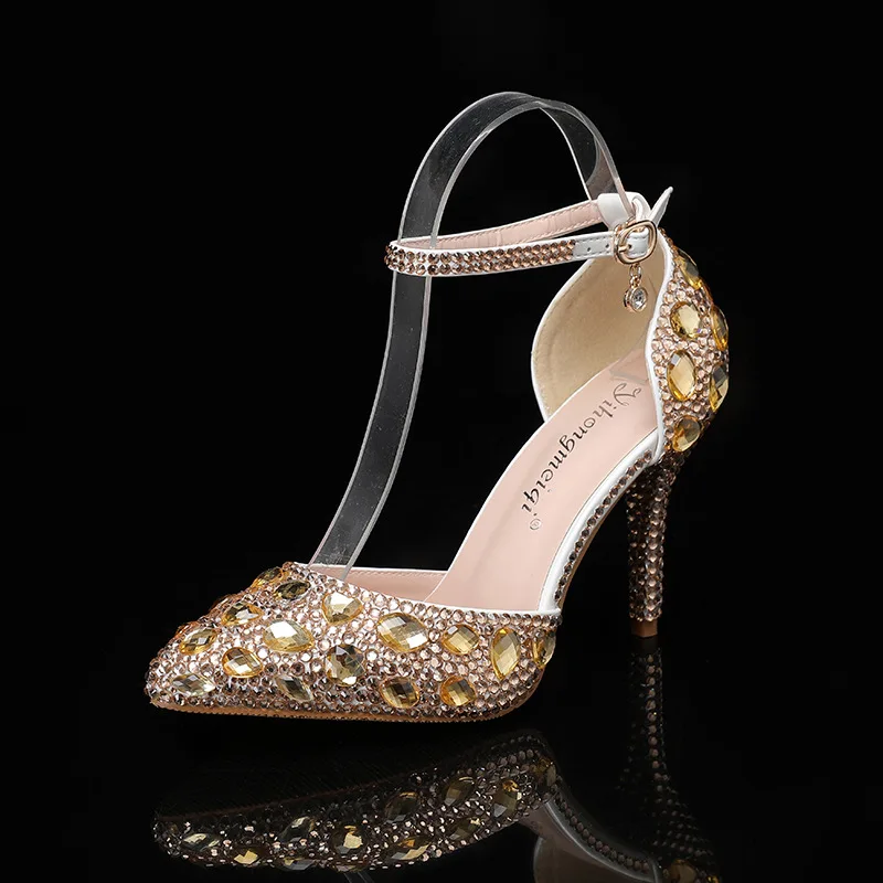 

2026 autumn brown high-heeled bag combination women's stiletto wedding shoes bridesmaids pointed women's fashion shoes
