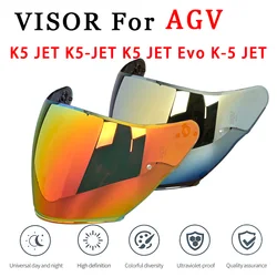 Visera para Casco AGV K5 JET, protección UV, parabrisas, protector solar, accesorios para Moto